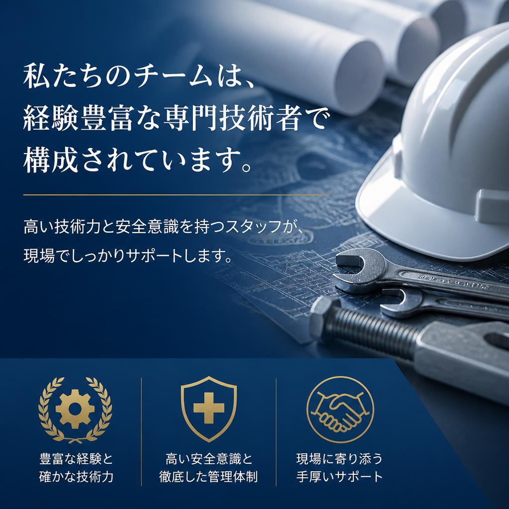 当社の専門技術者